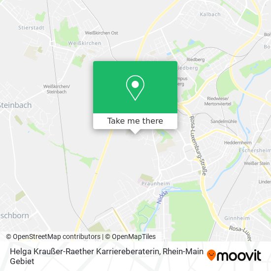 Helga Kraußer-Raether Karriereberaterin map