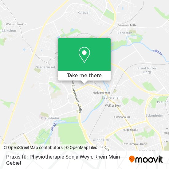 Praxis für Physiotherapie Sonja Weyh map