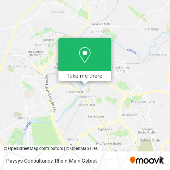 Paysys Consultancy map