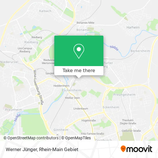 Карта Werner Jünger