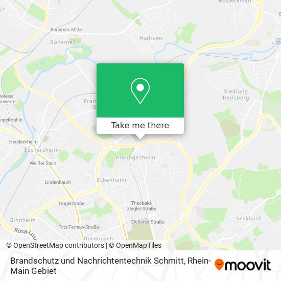 Brandschutz und Nachrichtentechnik Schmitt map