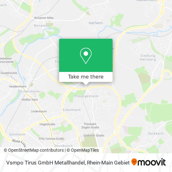 Vsmpo Tirus GmbH Metallhandel map