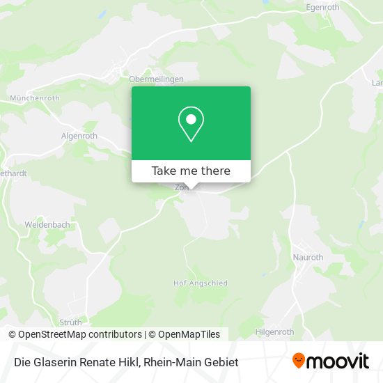Die Glaserin Renate Hikl map