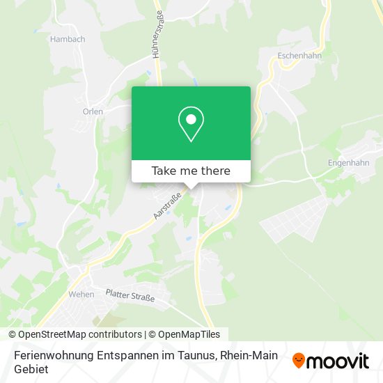 Ferienwohnung Entspannen im Taunus map