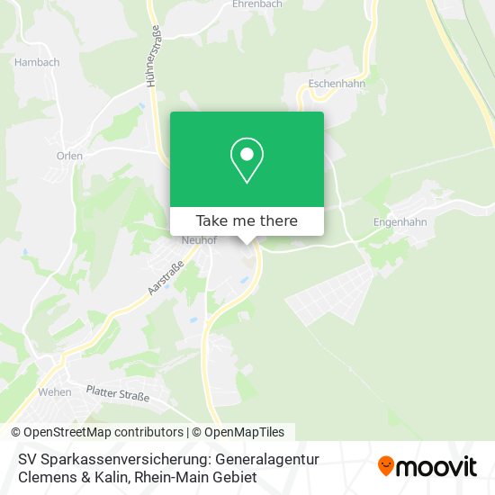 SV Sparkassenversicherung: Generalagentur Clemens & Kalin map