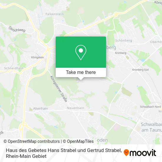 Карта Haus des Gebetes Hans Strabel und Gertrud Strabel