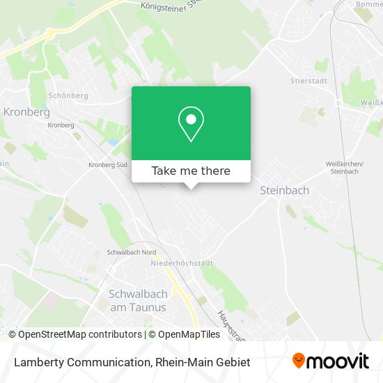 Lamberty Communication map