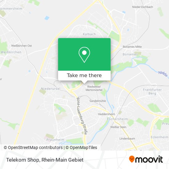 Telekom Shop map