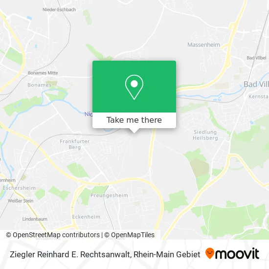 Карта Ziegler Reinhard E. Rechtsanwalt