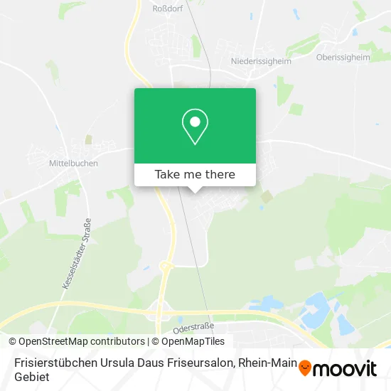 Карта Frisierstübchen Ursula Daus Friseursalon