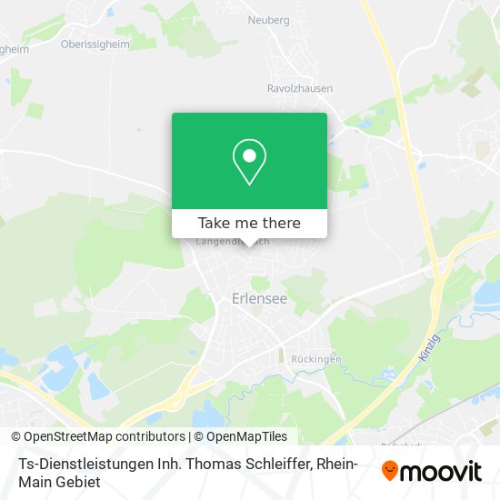 Ts-Dienstleistungen Inh. Thomas Schleiffer map