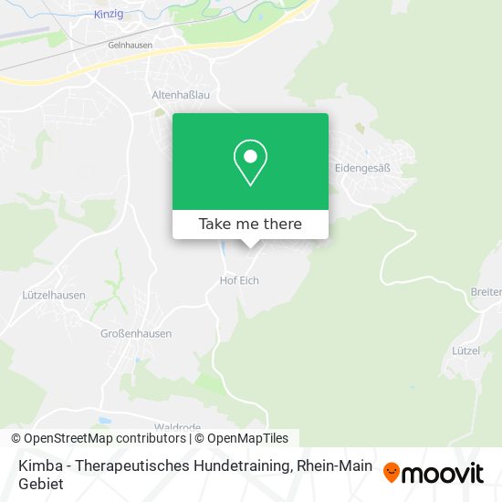 Kimba - Therapeutisches Hundetraining map