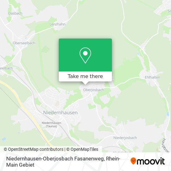 Niedernhausen-Oberjosbach Fasanenweg map