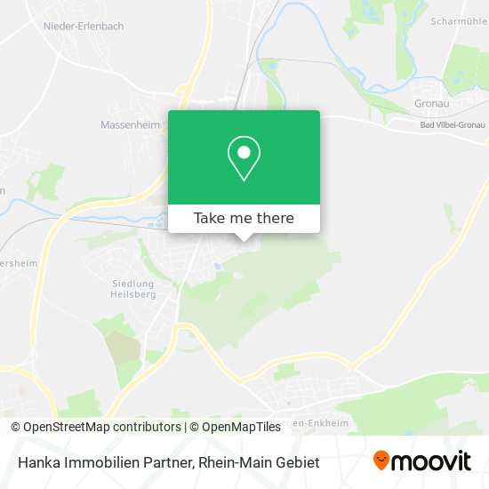 Hanka Immobilien Partner map