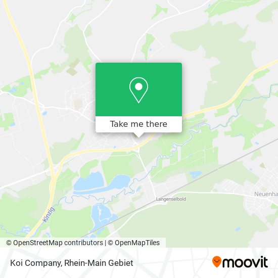 Koi Company map