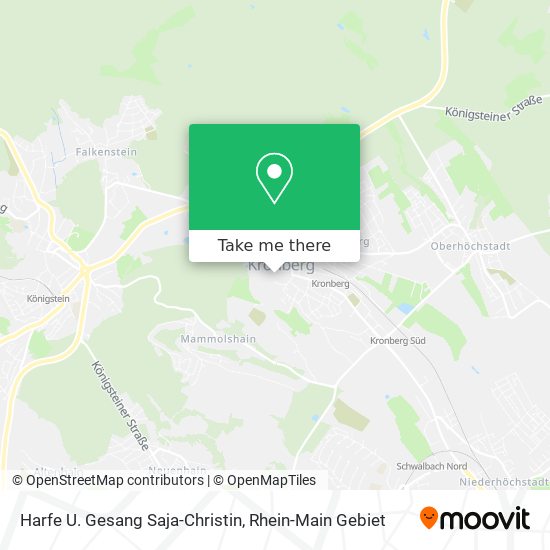 Harfe U. Gesang Saja-Christin map