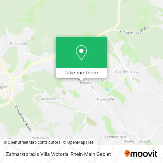Карта Zahnarztpraxis Villa Victoria