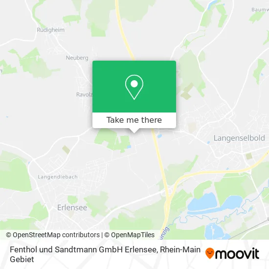 Карта Fenthol und Sandtmann GmbH Erlensee