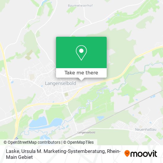 Карта Laske, Ursula M. Marketing-Systemberatung