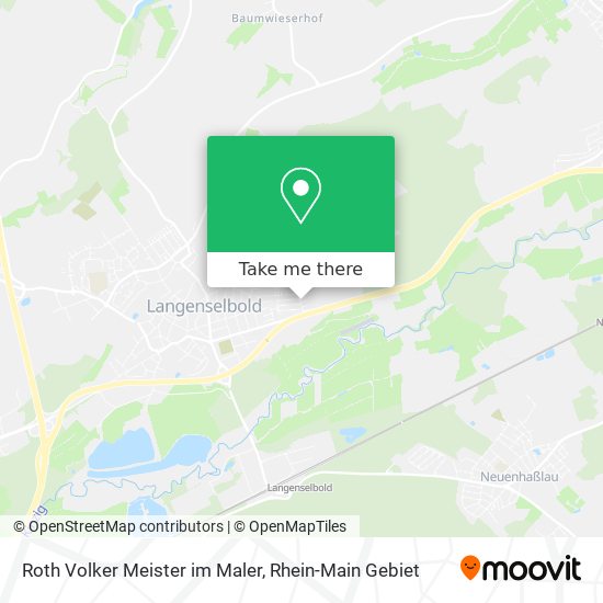Карта Roth Volker Meister im Maler