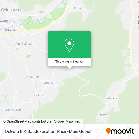 Карта Di.Gefa E.K Baudekoration