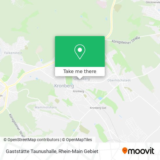 Gaststätte Taunushalle map
