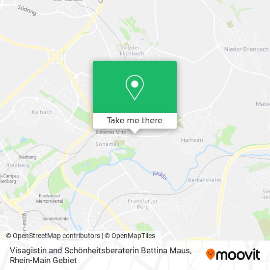 Visagistin and Schönheitsberaterin Bettina Maus map