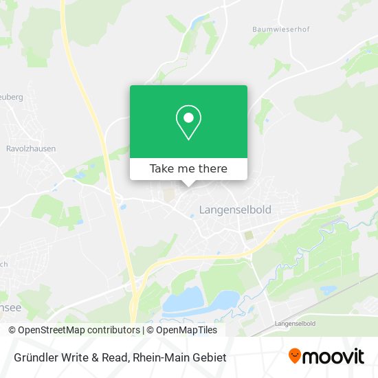 Gründler Write & Read map