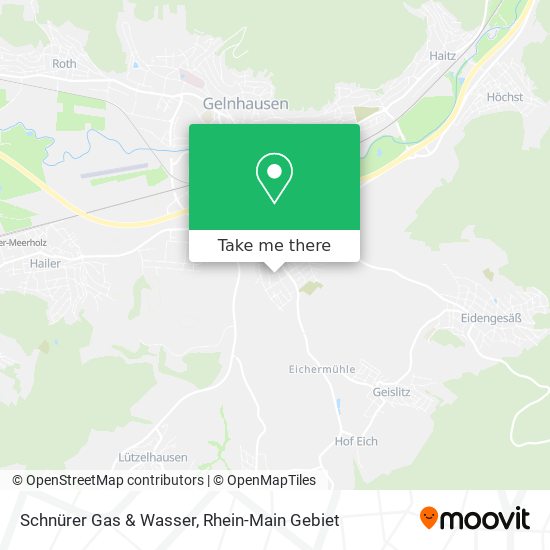 Schnürer Gas & Wasser map