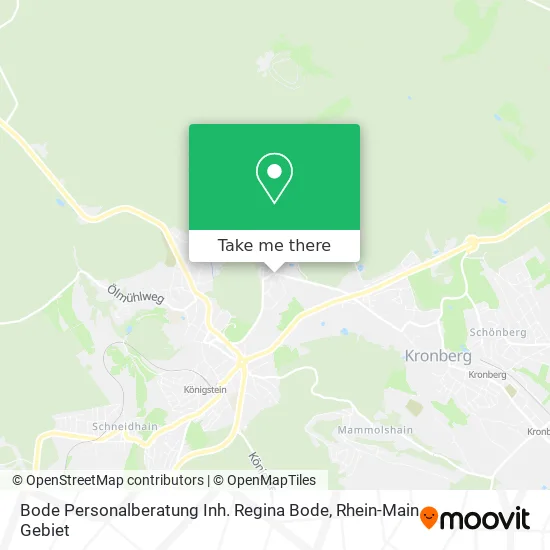 Карта Bode Personalberatung Inh. Regina Bode