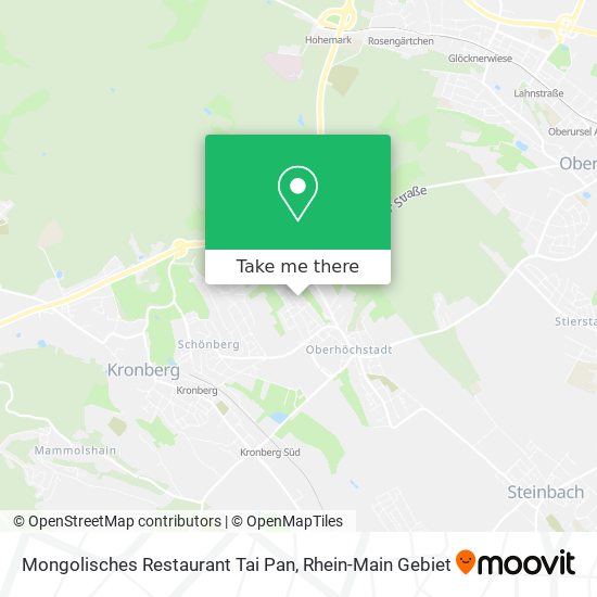Mongolisches Restaurant Tai Pan map