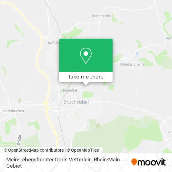 Карта Mein-Lebensberater Doris Vetterlein