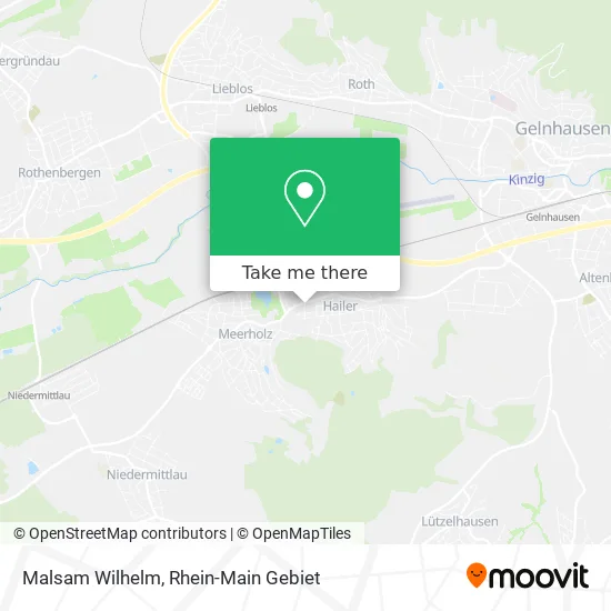 Карта Malsam Wilhelm