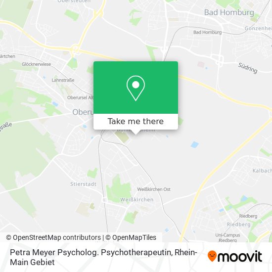 Petra Meyer Psycholog. Psychotherapeutin map