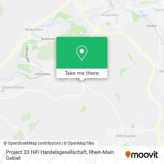 Project 33 HiFi Handelsgesellschaft map