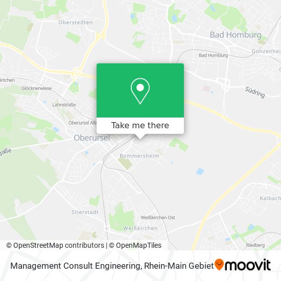 Management Consult Engineering map