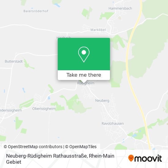 Neuberg-Rüdigheim Rathausstraße map