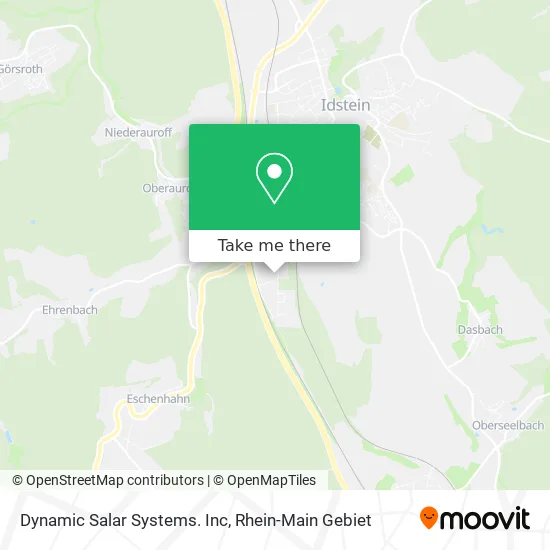 Карта Dynamic Salar Systems. Inc