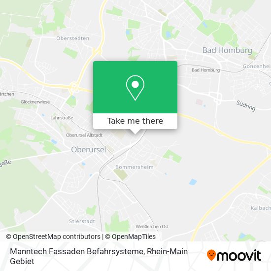 Manntech Fassaden Befahrsysteme map