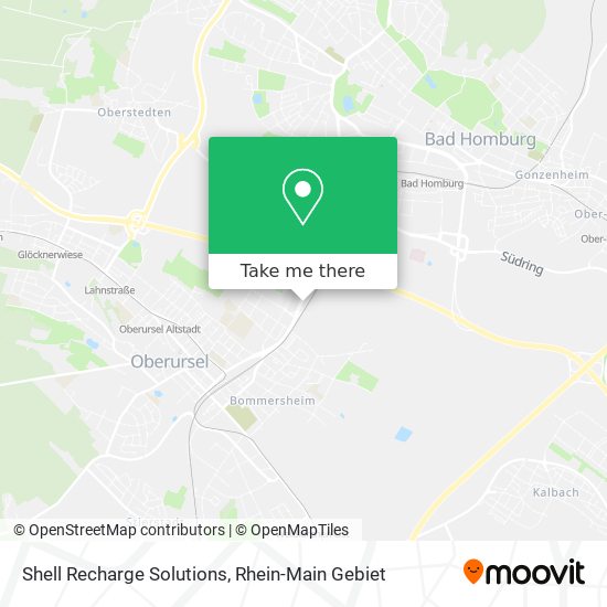 Shell Recharge Solutions map
