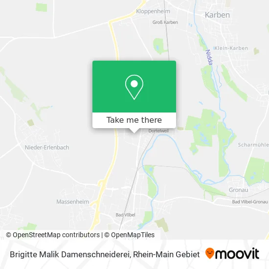 Карта Brigitte Malik Damenschneiderei