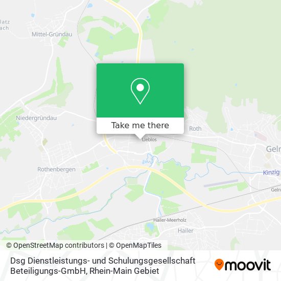 Dsg Dienstleistungs- und Schulungsgesellschaft Beteiligungs-GmbH map