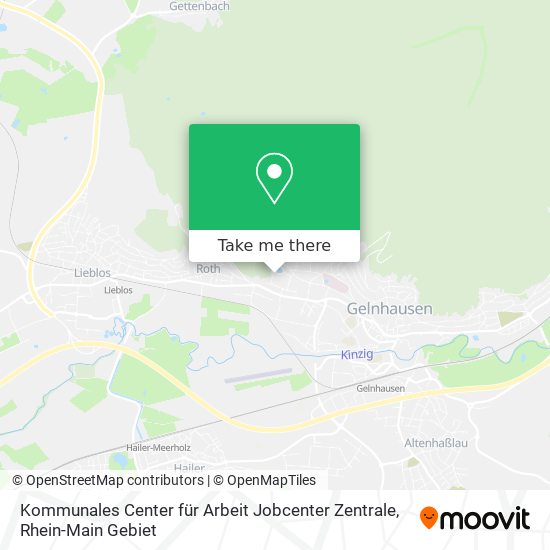 Kommunales Center für Arbeit Jobcenter Zentrale map