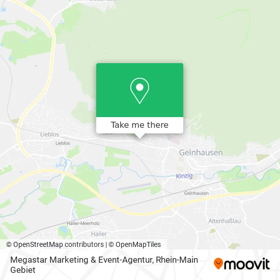 Карта Megastar Marketing & Event-Agentur