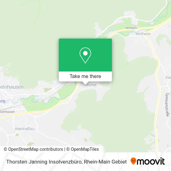 Карта Thorsten Janning Insolvenzbüro