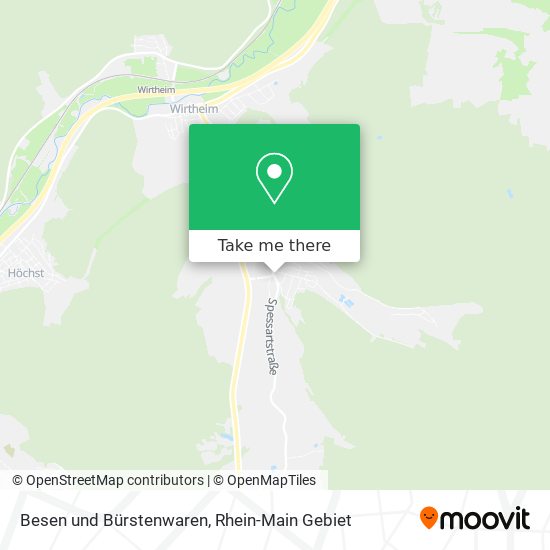 Карта Besen und Bürstenwaren