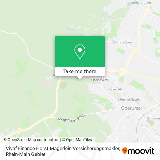 Vivaf Finance Horst Mägerlein Versicherungsmakler map