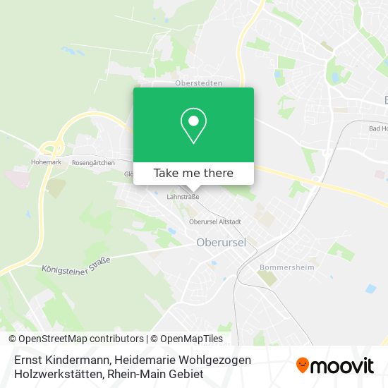 Карта Ernst Kindermann, Heidemarie Wohlgezogen Holzwerkstätten