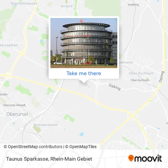 Карта Taunus Sparkasse