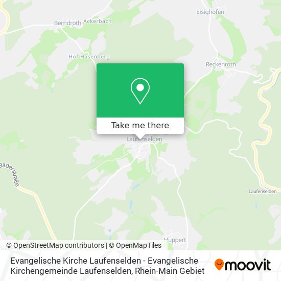Evangelische Kirche Laufenselden - Evangelische Kirchengemeinde Laufenselden map